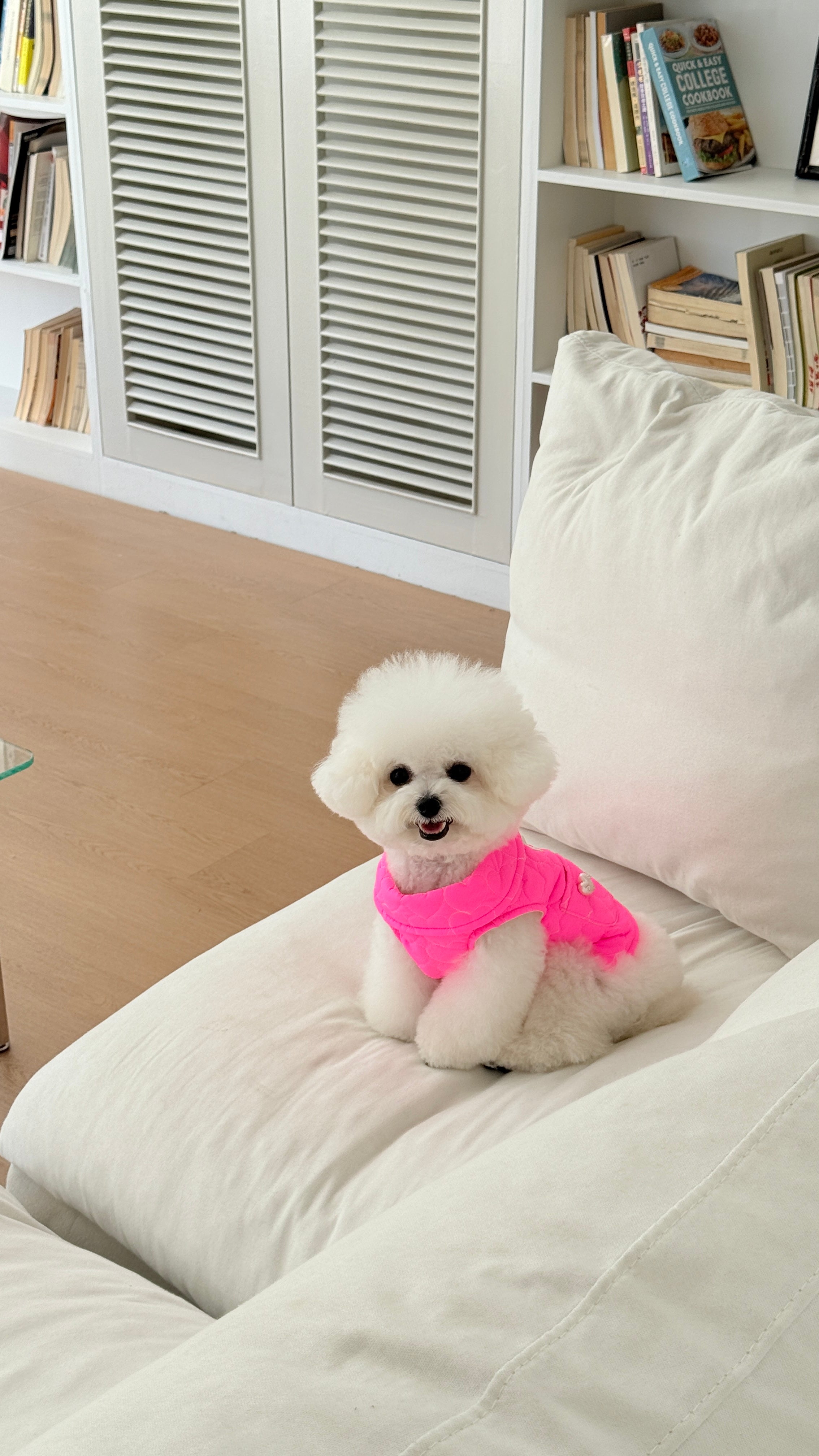 Quilted Water-Resistant Pink Vest