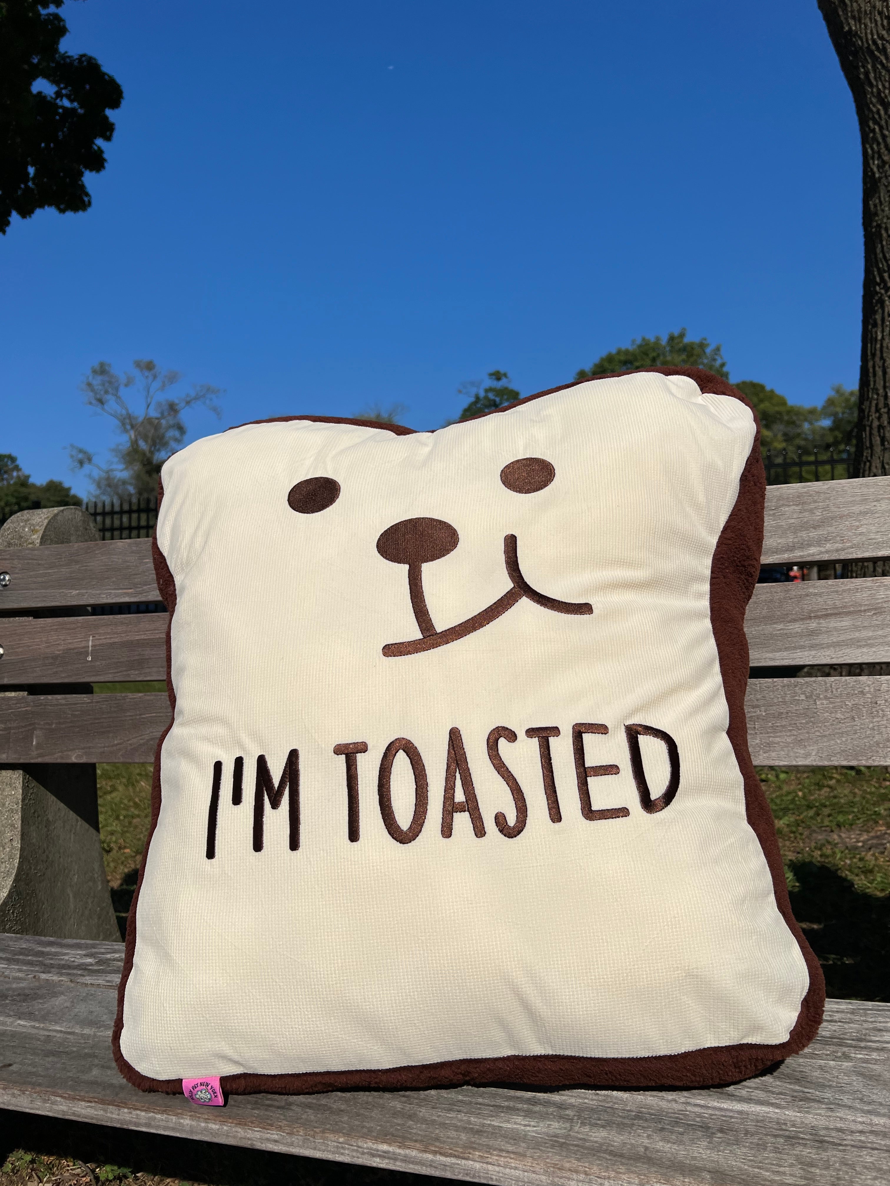 Toasted me sleeping bed