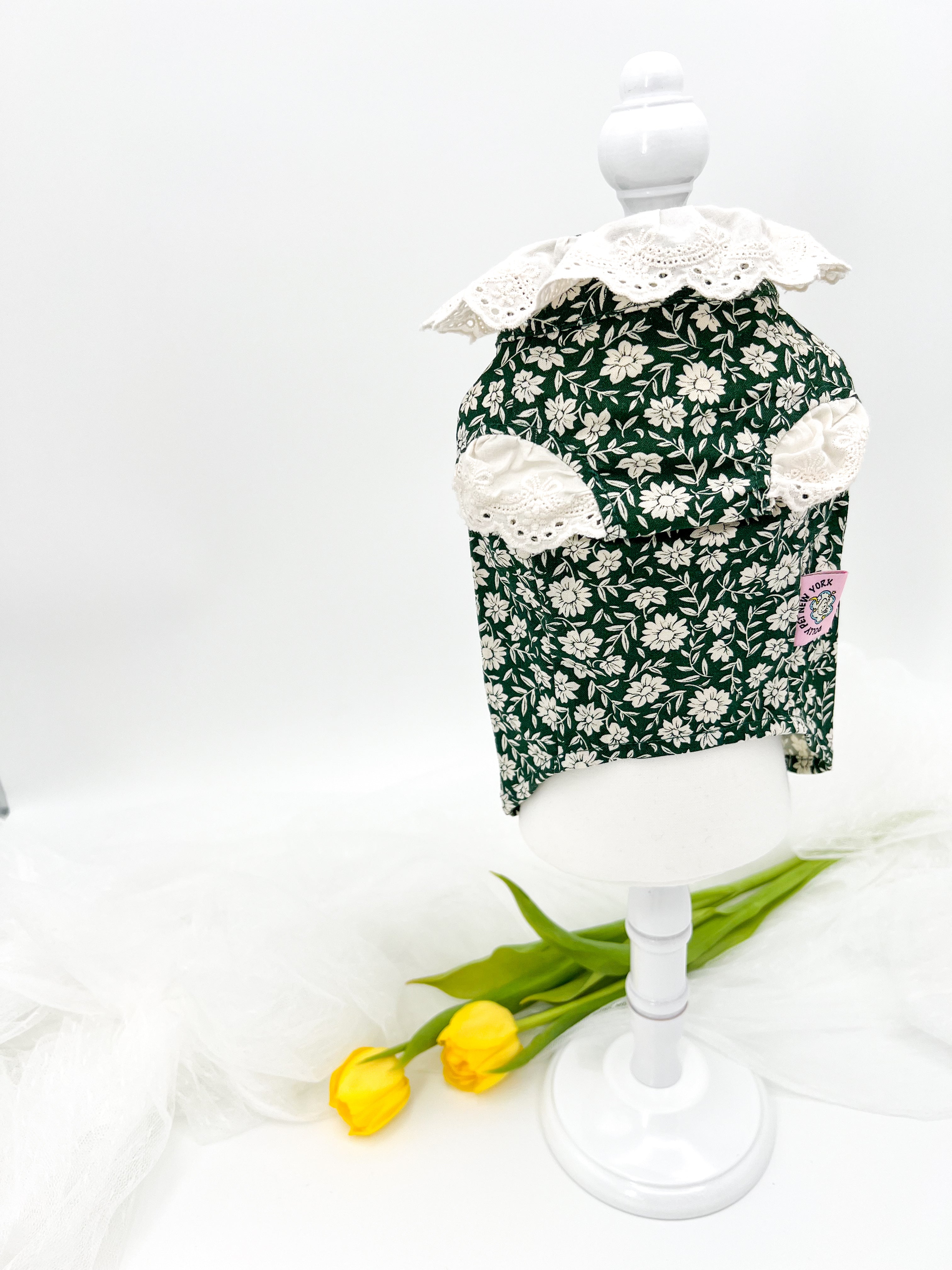 Leafy bloom boy shirt