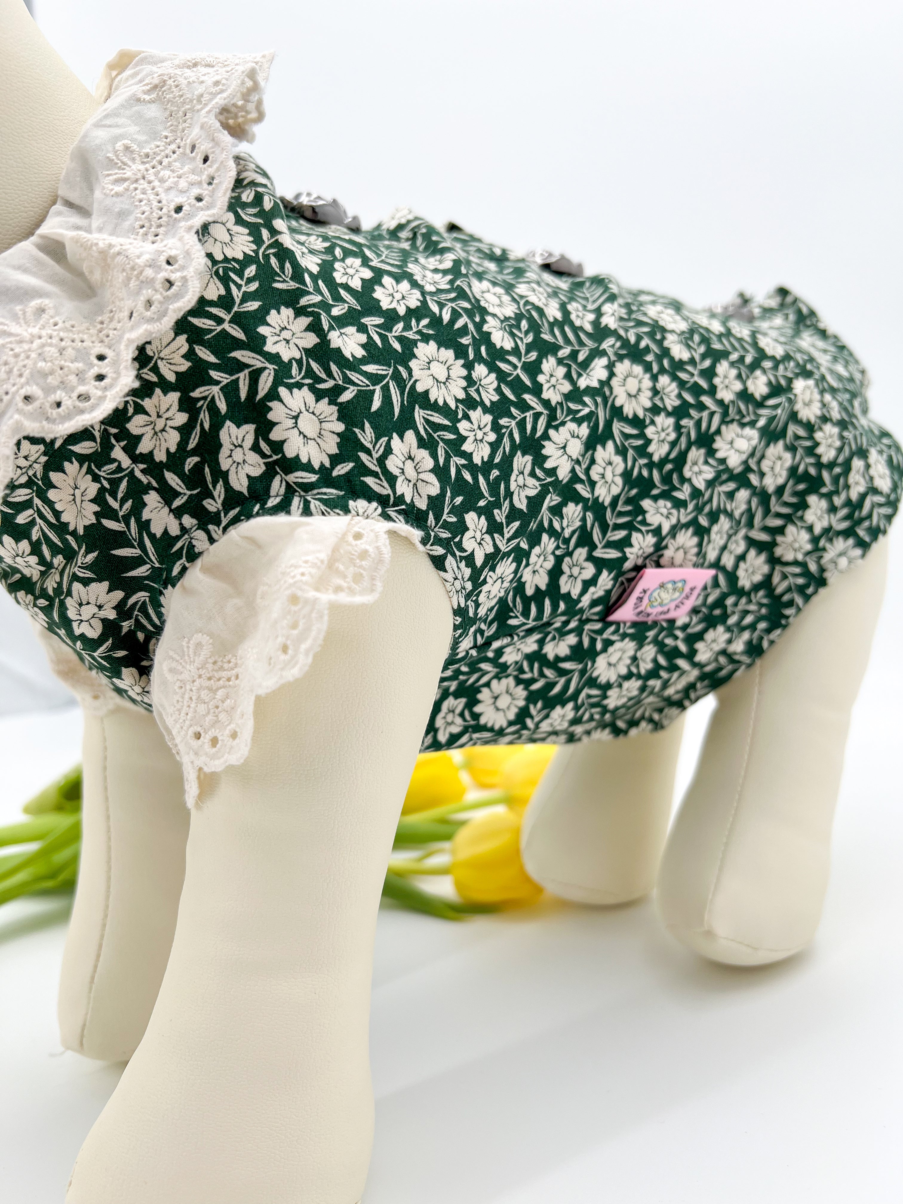 Leafy bloom boy shirt