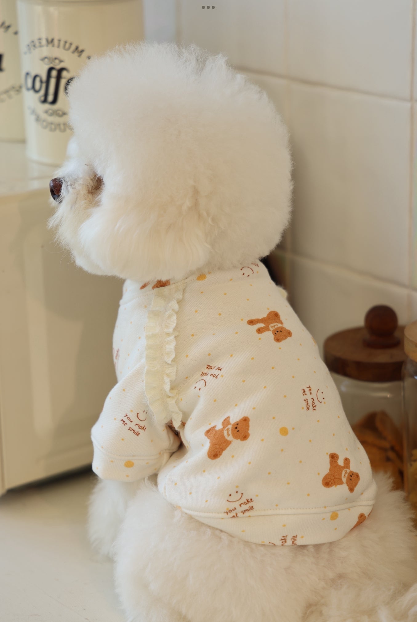 CHIC BOW ELEGANCE SWEET BEAR FLEECE