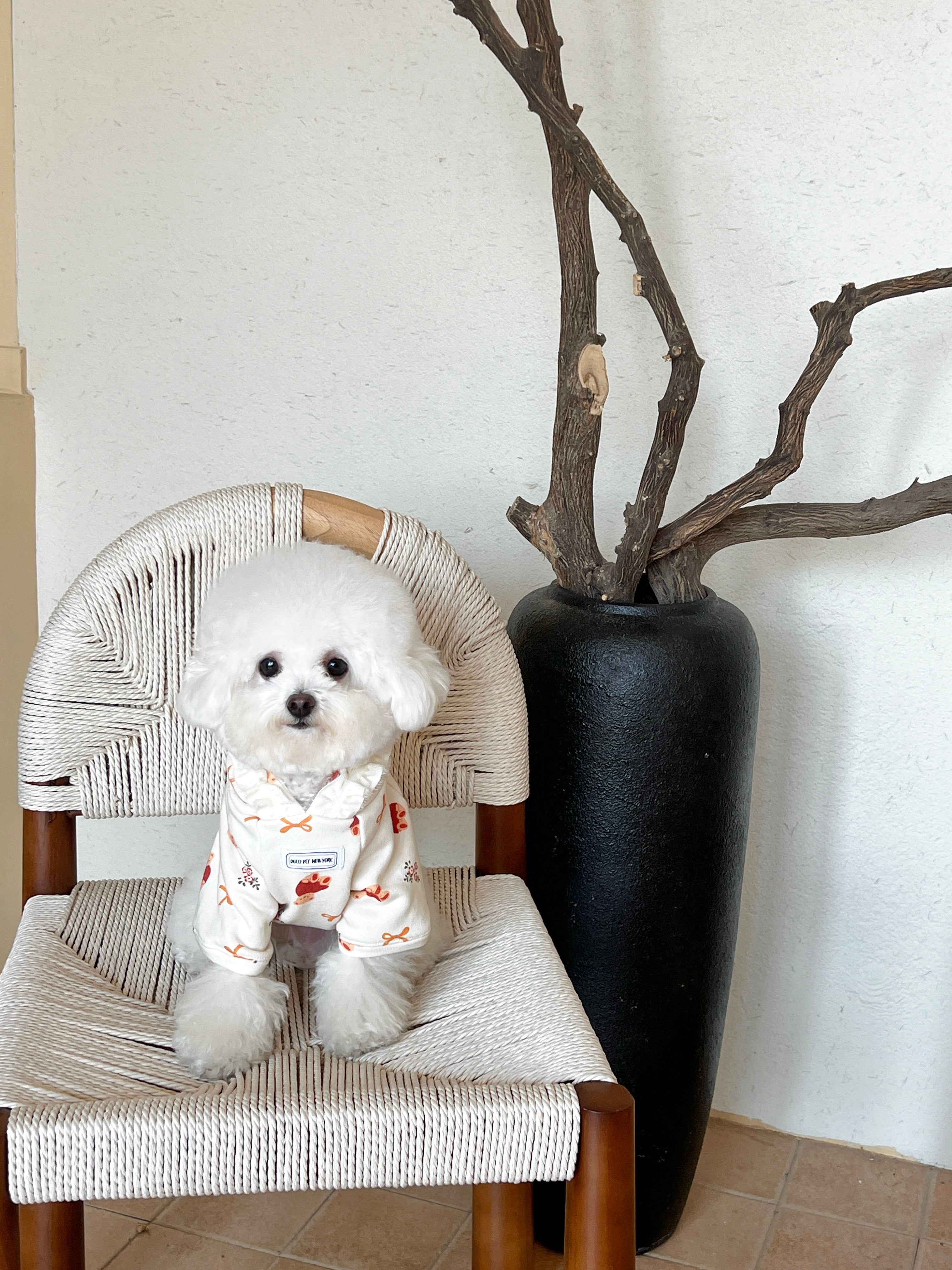 FESTIVE BOW BEAR HOODIE